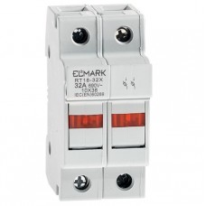 Ασφαλειοθήκες Κυλινδρικής Ασφάλειας 10X38 2P 32A 10RT1832